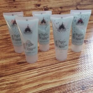 5 Disney SPA H2O+ Softening Mint Foot Rub Travel Size 1.25 Fl Oz Retired